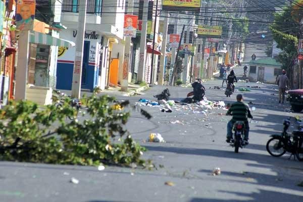 Paralizan San Francisco de Macorís en protesta contra la Impunidad y la Corrupción